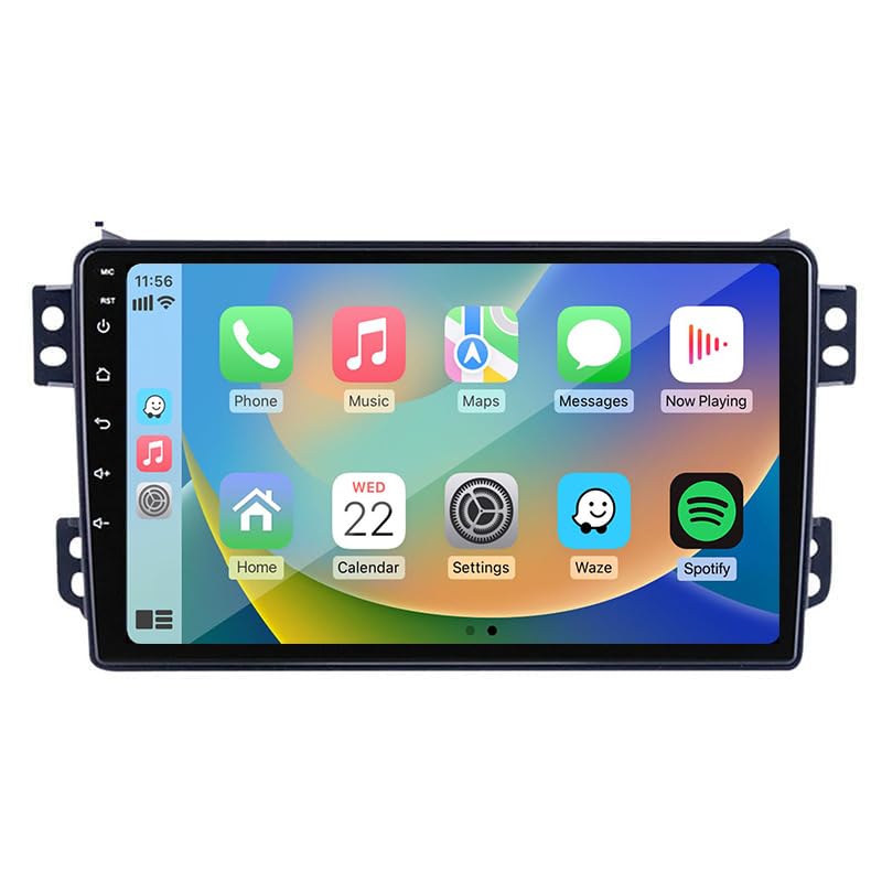 Autoradio tactile Android 9 pouces pour Opel Agila avec lecteur MP5 et liaison OBD DVR