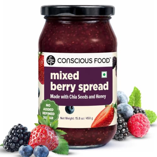 Conscious Food Mixed Berry Fruit Spread | 15.8 oz |