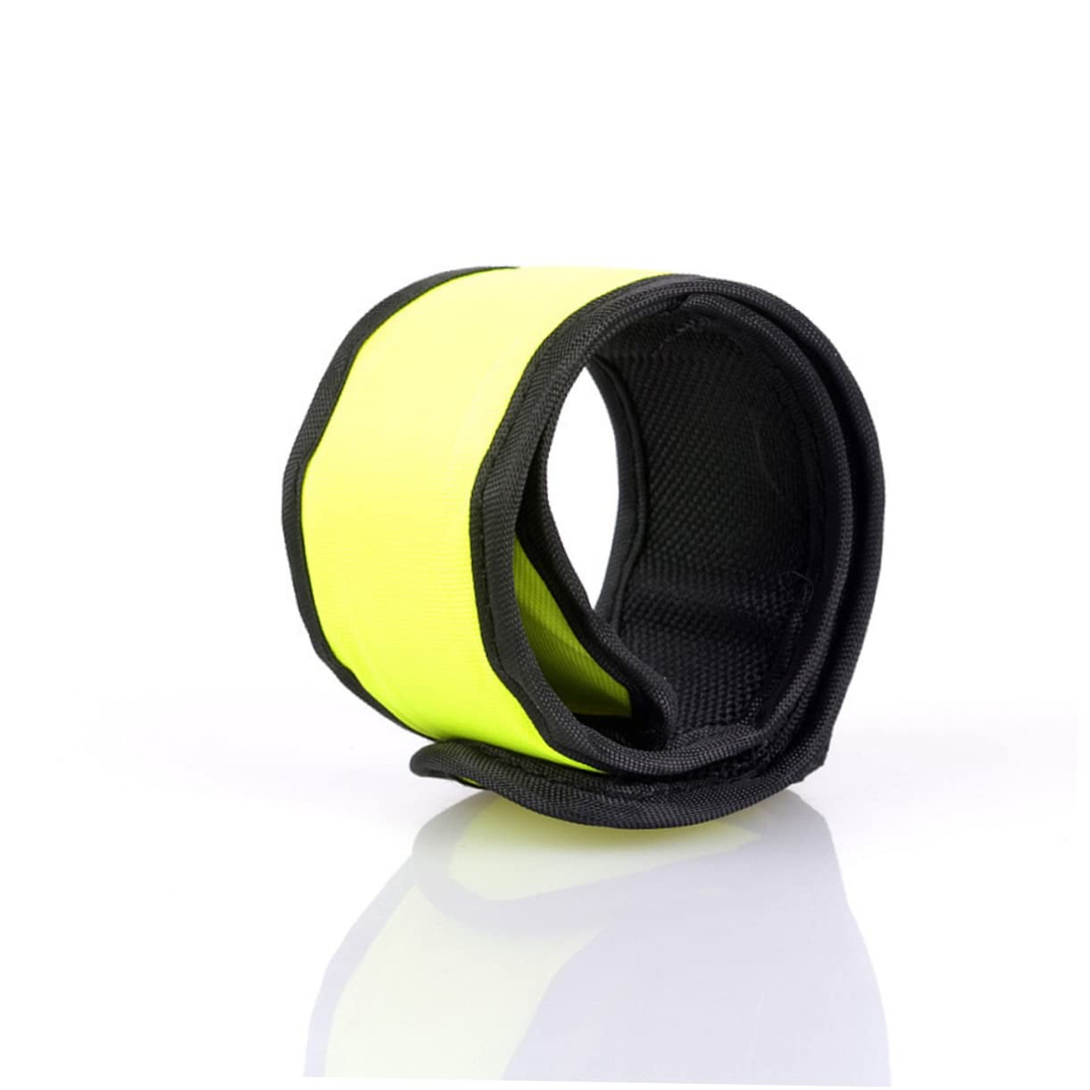 3 Ensembles Bracelet LED Luminous Bracelet pour Course Avertissement Clignotant pour Jogging Randonnée Vert Orange 4 Pièces * 3
