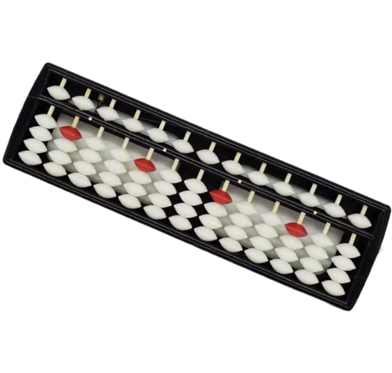 Abakus Mathematik 13 Spalten 5 Perlen Rechner Abacus Professioneller Pädagogischer Arithmetik Anfänger Mit Reset-Taste Zählen Rechnen