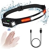 Fentec LED HeadLamp Rechargeable Headlight 500 Lumen 230° Wide-Angle Head Lamp for Adults and Kids...