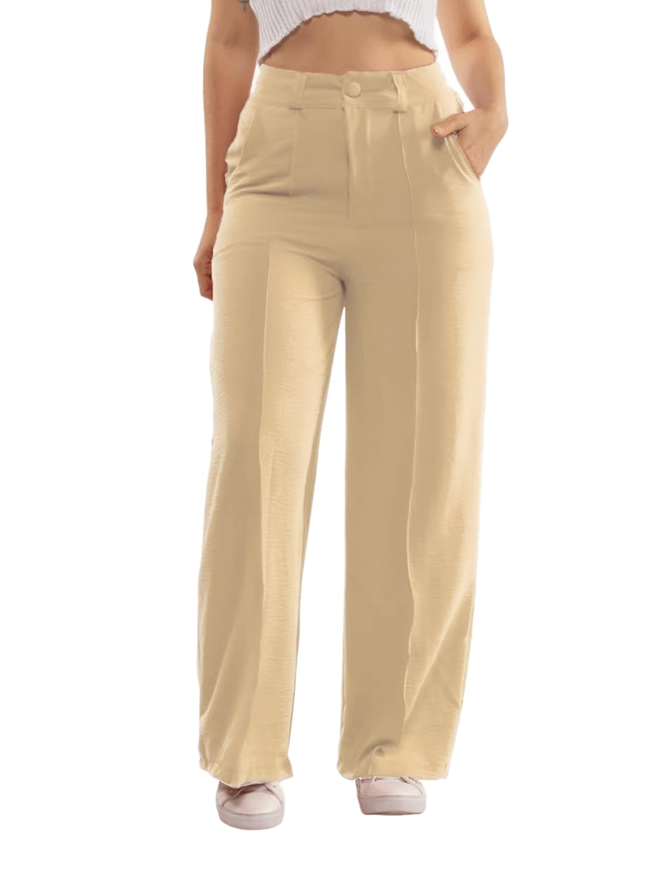 Calça Feminina de Tecido Duna – Cintura Alta, Pantalona com Bolsos e Caimento Leve CL-005 em promoção! Veja a oferta e mais achadinhos de Calças 2 Hoje é o melhor dia para comprar Calça Feminina de Tecido Duna – Cintura Alta, Pantalona com Bolsos e Caimento Leve CL-005 com aquele preço maroto! Promoção! Aproveite a oferta! 2