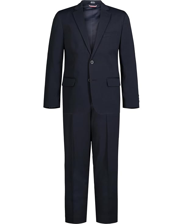 Tommy Hilfiger Boys' 2-Piece Formal Suit Set, Navy, 10 Husky by Tommy Hilfiger - Used condition - US$42.05