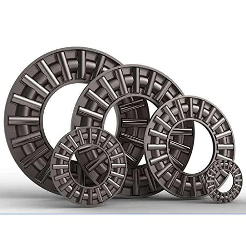 Hipicco Axk1528 2As Thrust Needle Roller Bearings With Washers 10Pcs，15 Bore 28 Od 2Mm Width, Gcr15 Hardness #TOP4