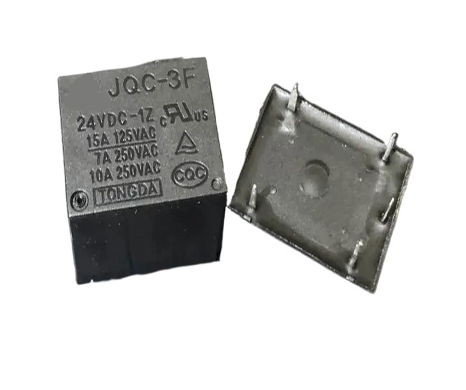 Relais NISZA JQC-3F 24VDC-1Z haute durabilité avec brochage T73-1C-24V