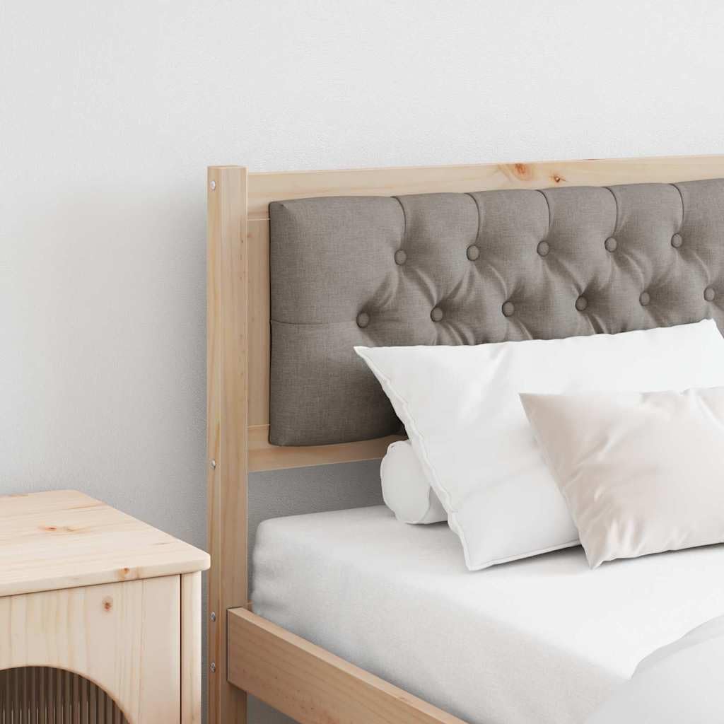 Testiera per Letto 160 cm in Legno Massello di Pino