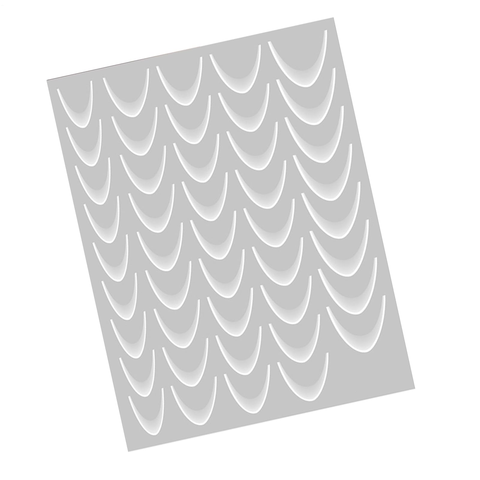 Naklejki Paznokcie French Tip | Dekoracje Ko?cówki Paznokci W Kszta?cie Pó?ksi? ?yca - Samoprzylepne Naklejki 3D Koniuszki Palcow Dla Kobiet Akcesoria Do Dekoracji Paznokci