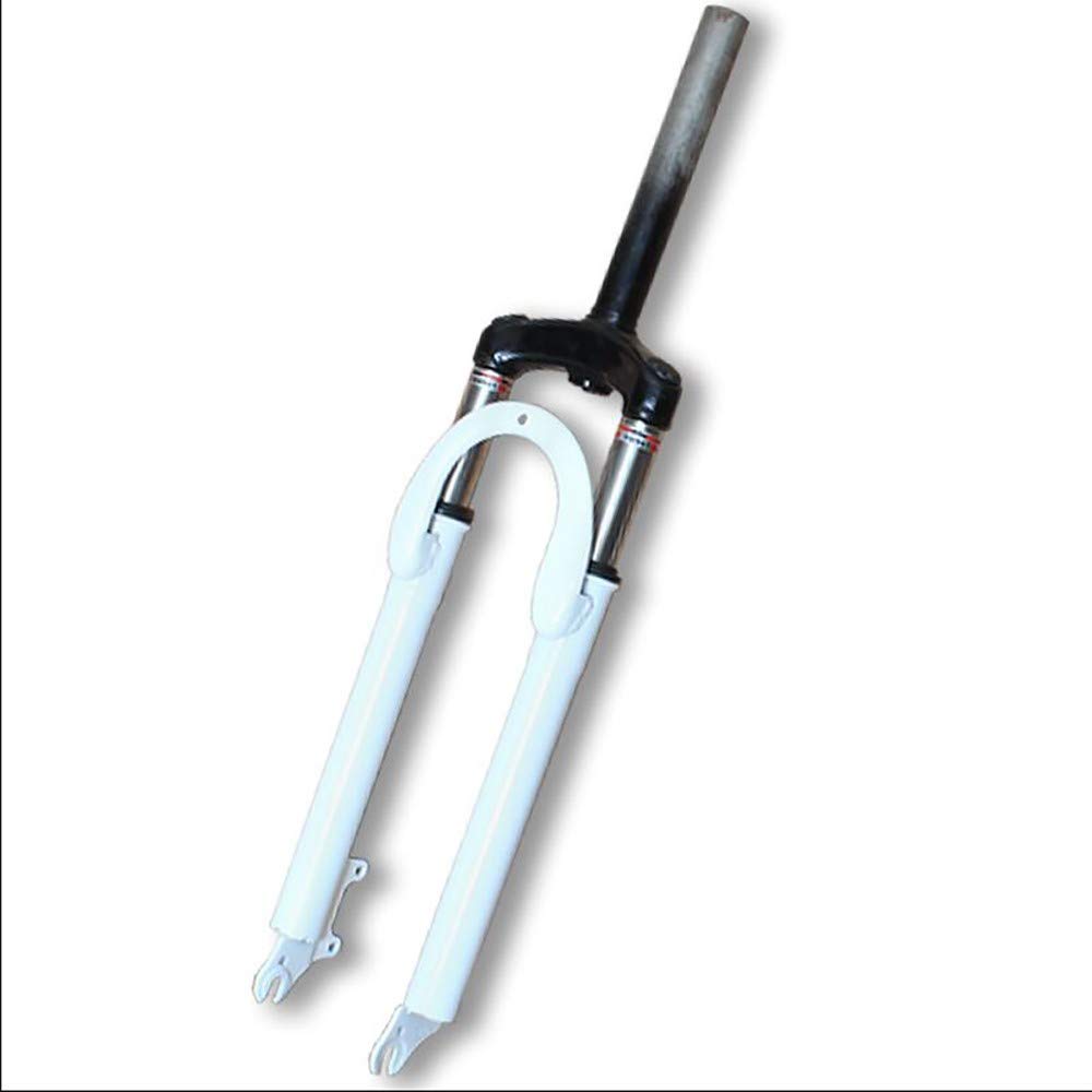 AZQOHMIS Bike Suspension Fork,26 Inch Mountain Bike Front Fork,Bicycle Front Fork Standpipe 28.6 * 210mm/Open Gear 100mm/Fork Leg Diameter 38mm/B Column Discbrake/Aluminum Shoulder Lock Dead