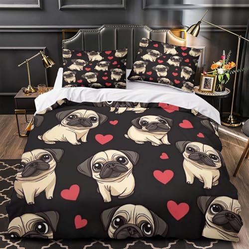 Housse de couette psychédélique 260x220 cm en microfibre