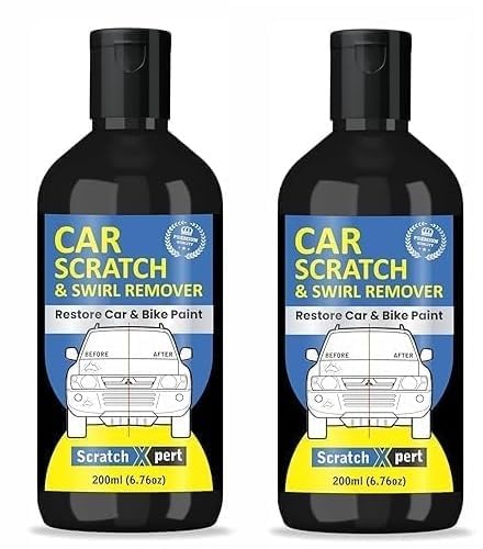 Image of Vylit Car Body Scratch Remover and Repair Polishing Cream Kit with Sponge Cream Wax Body Compound Scratch Remover For Car and Bike 200Ml (2)