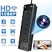 lomtomsehai Miniature Indoor Hidden Camera - Mini Security Nanny Cam - Baby & Pet Monitoring - Motion Detection - Mobile Phone Viewing - USB Port