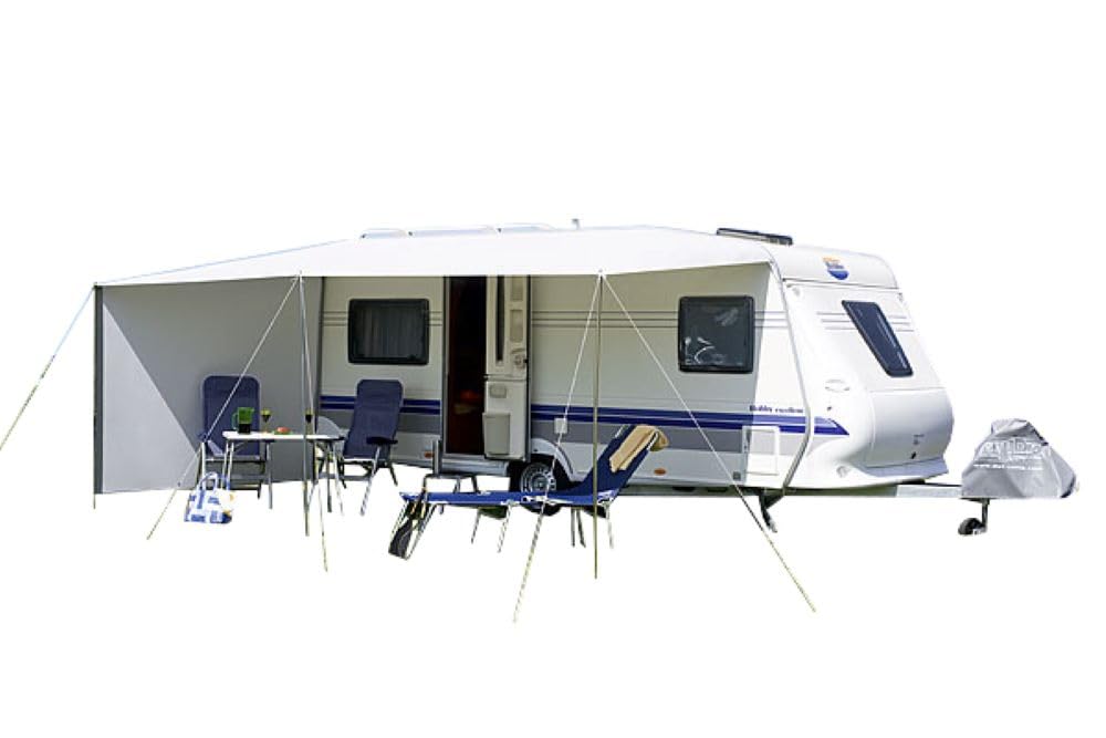 DWT Sonnensegel Wohnwagen Tour Plus, in 4 Größen, Kederlänge 600-900 cm, Tiefe 240 cm aus trailtex-Gewebe