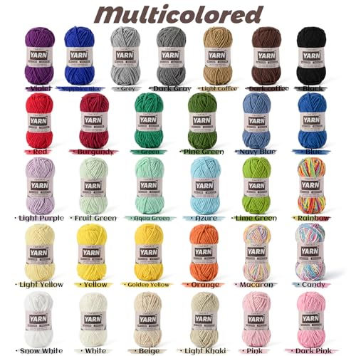 Image of 12 Pack Chunky Chenille Yarn for Crocheting, Bulky Velvet Yarn for Crochet, Baby Yarn for Crocheting Soft Blanket, 42.3 oz (1050 yds) Amigurumi Yarns for Craft Set A