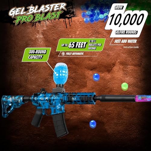 Image of Fresh Gel Blaster Gun Automatic Gun for Kids-Adults Electric Operated High Speed Including 5000 Gel Balls for Kids and Adults.A2
