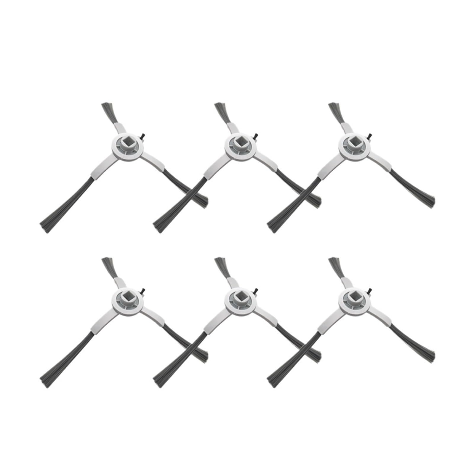 VHJXZQCNKLM Side Brush ，Compatible For Intelligent Robot Vacuum Cleaner ，Compatible For Abir， X5,X6,X8, Including Side Brush 6pcs