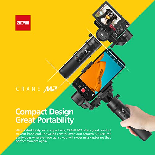 Estabilizador Zhiyun Crane M2 Gimbal (Black)