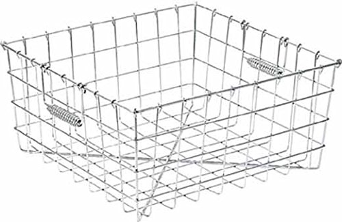 スギコ 18-8食器洗浄篭 手提付 400×370×195 ST1