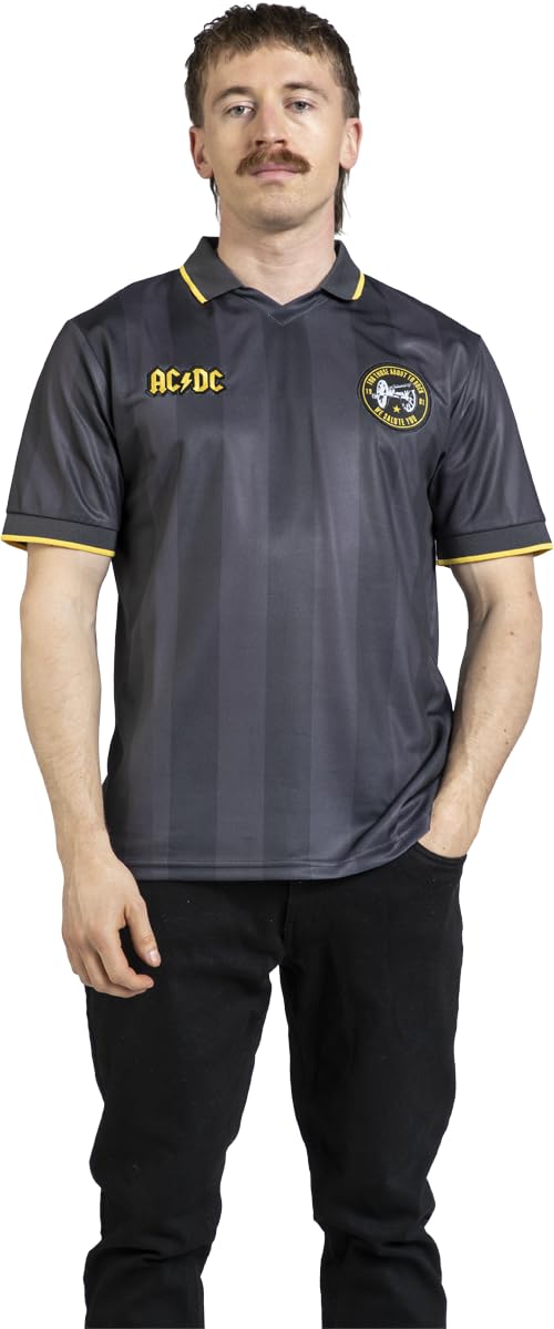 AC/DC Soccer Jersey Männer Trikot Multicolor Band-Merch, Bands, Fußball