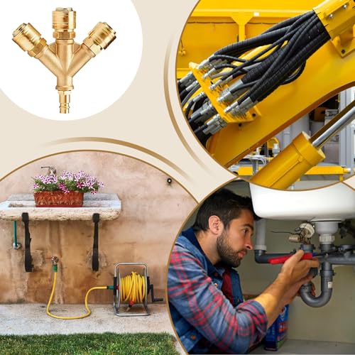 Mangueras de aire comprimido con acoplamiento rápido para accesorios de compresor industrial 4