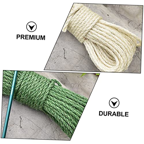 FRCOLOR Corda De Sisal Para Gatos 4 Unidades Poste De Substituição Fio De Juta Resistente Corda De J