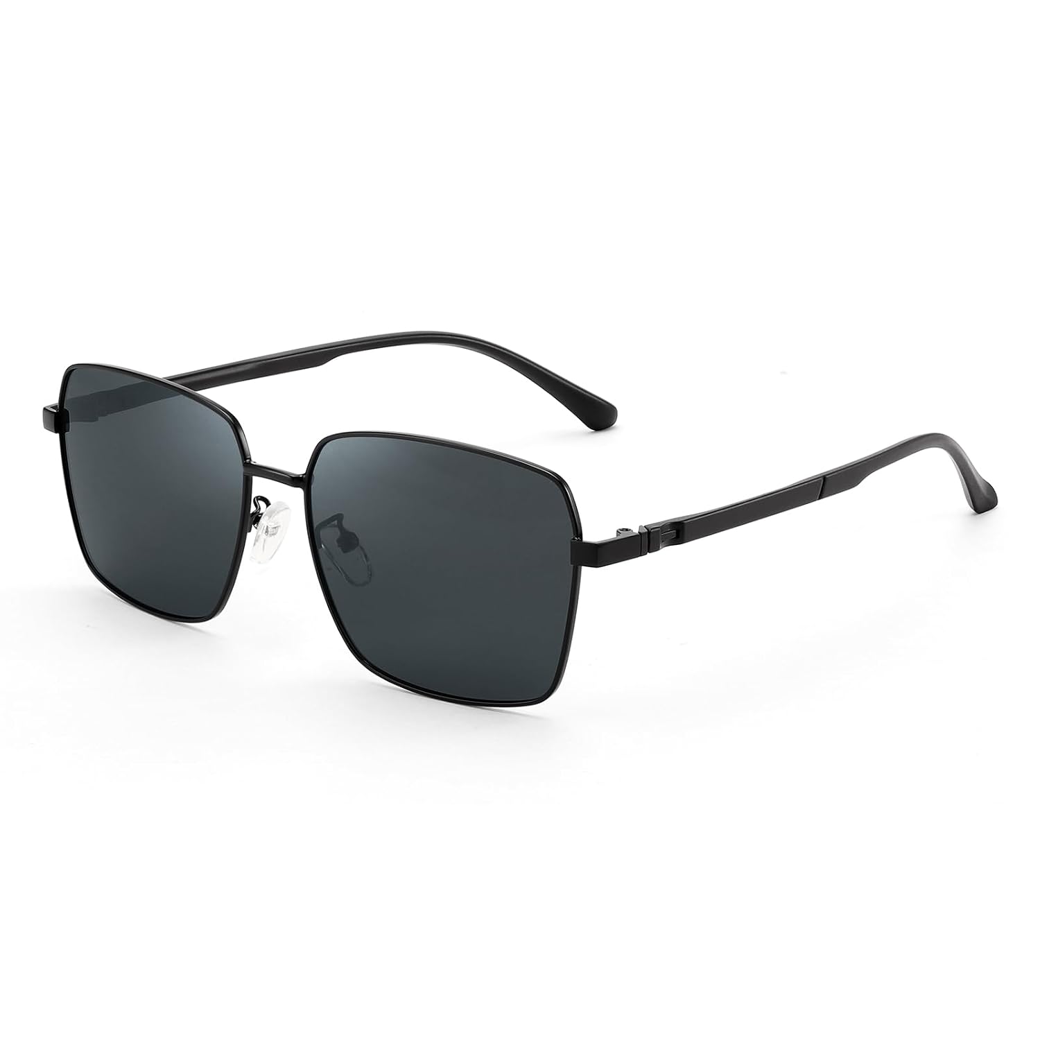Karsaer Polarized Driving Sunglasses for Men,UV Protection Square Sunglasses for Men Stylish E1243