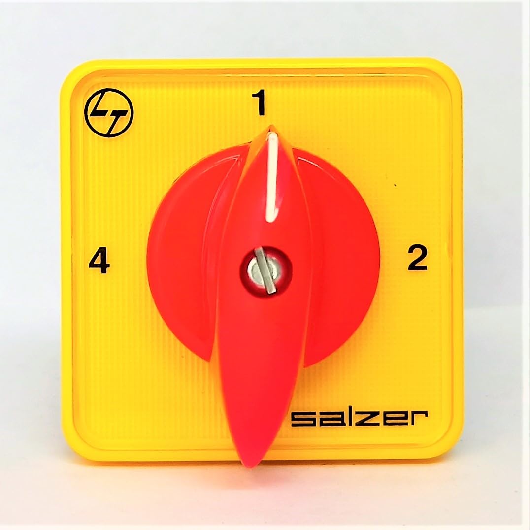 Salzer(L&T) 61070 6A 2Pole 4Way NO OFF S6 6A Cam Operated Rotary Switch-image-3