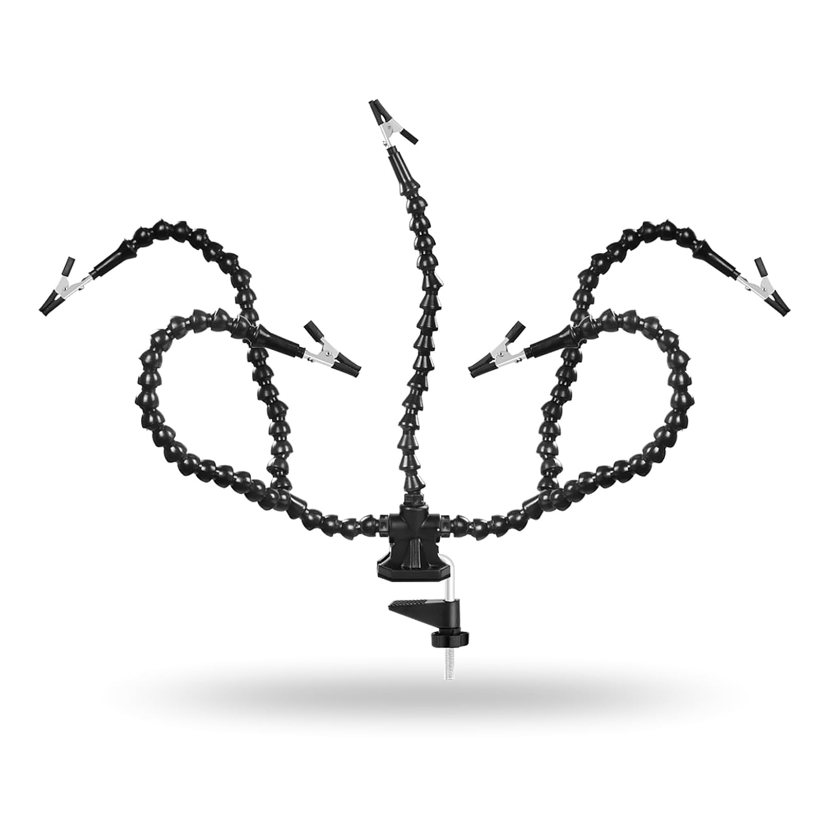 Loupe 3X avec bras flexible col de cygne pour soudure précise
