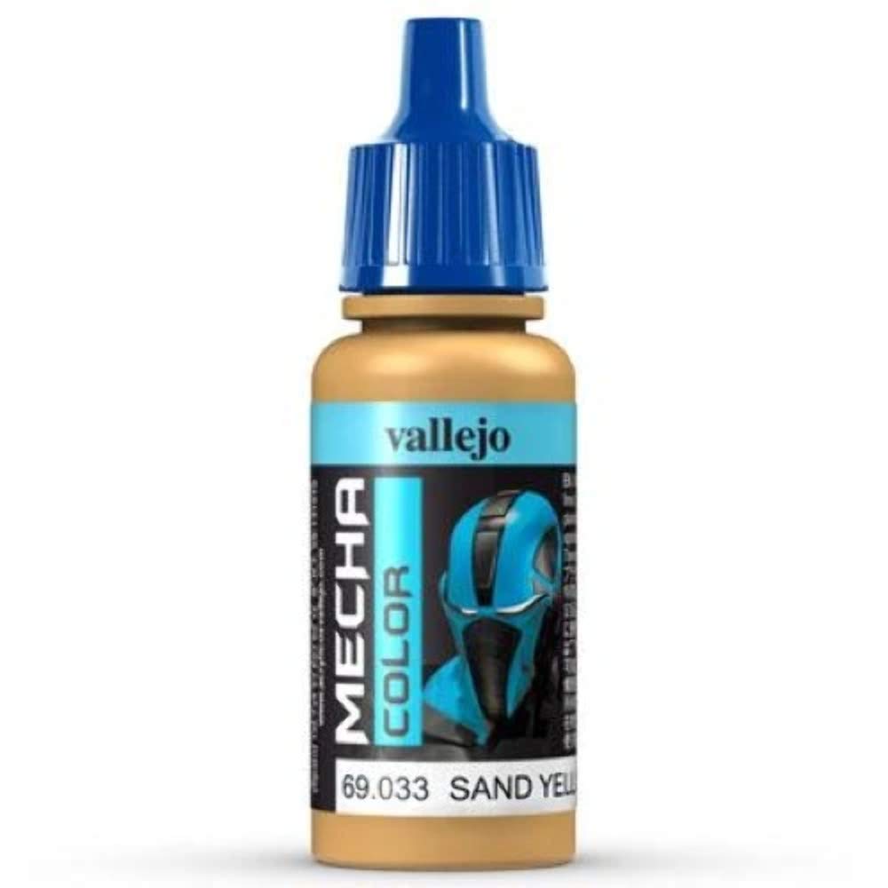Vallejo 17 ml "AV Mecha Color" Acrylic Airbrush Colour - Sand Yellow โ image 1