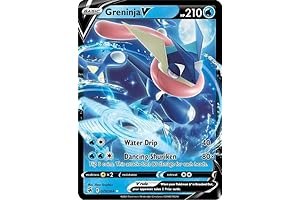 Greninja Ready to Catch Your Pokemon in High Quality Trading Card