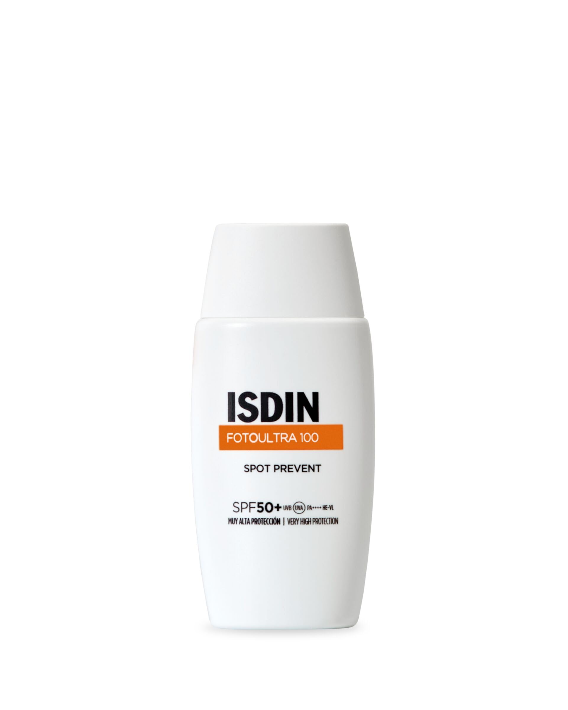 ISDIN Foto Ultra 100 Spot Prevent Fotoprotector Facial Fluido (SPF 50+) - 50 ml. -1 unidad