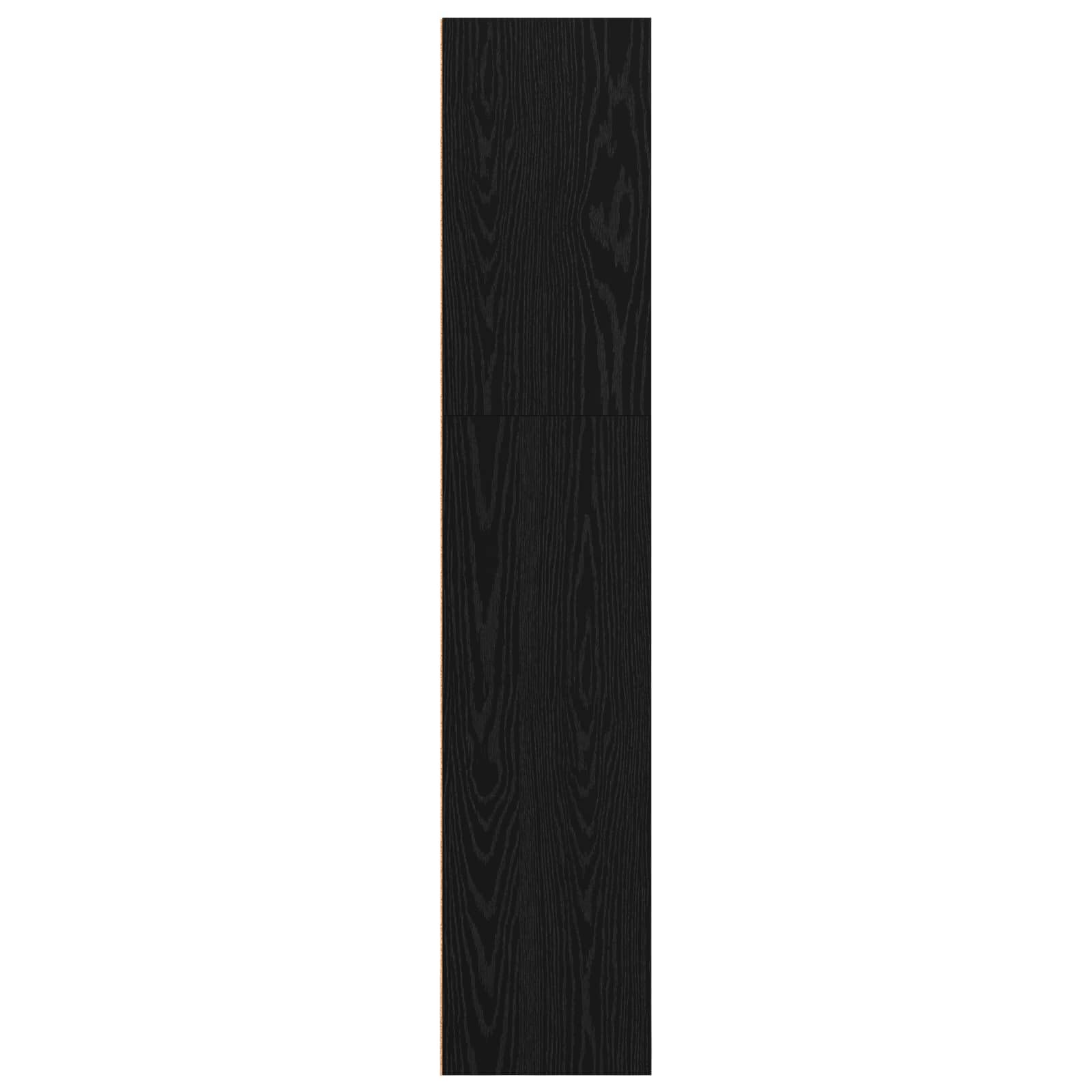 Libreria nera effetto rovere, 80 x 30 x 152 cm