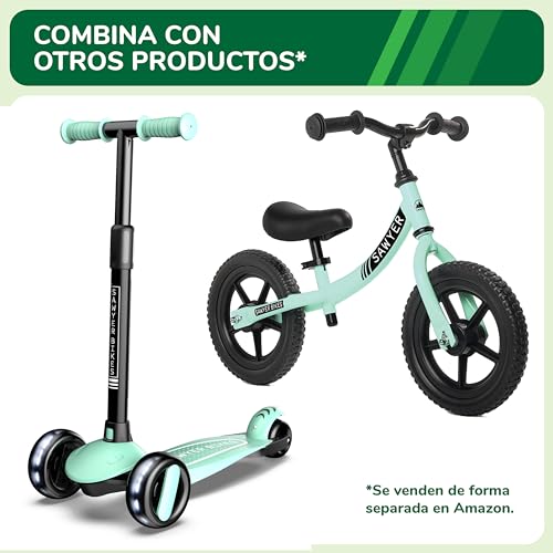 Miniatura 7 de Sawyer Bikes - Casco Infantil Ajustable - Niños 2 A 10 Años Mint