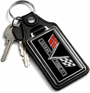 Brotherhood 1964-1967 Compatible with Chevelle 396 Turbo Jet Engine Design Key Chain Key Holder Key Ring For Men Heavy Duty Car Key Ring For Men and Women