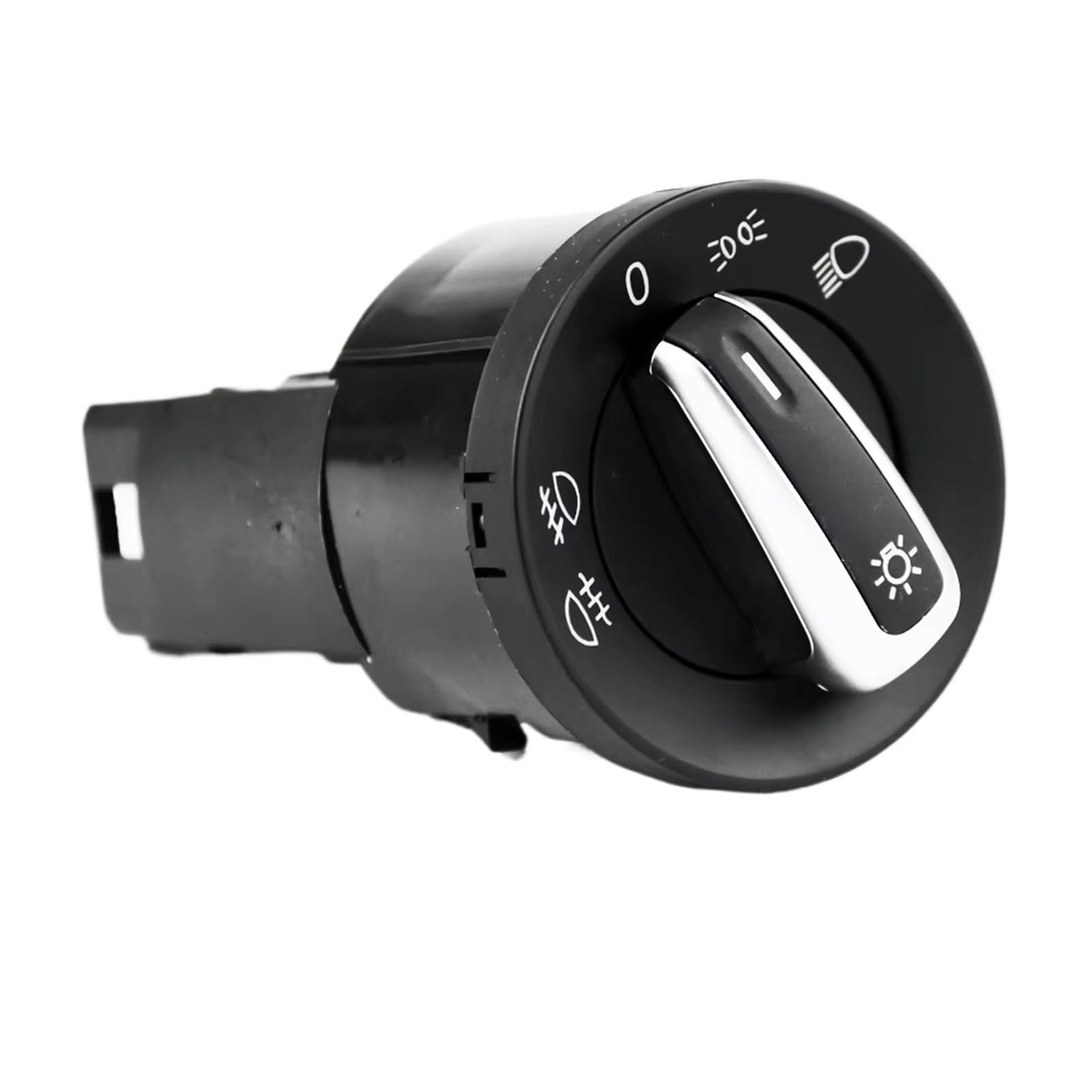 Faros Upgrade Compatible Con VW Para Bora Para Mk4 1998 1999 2000 2001 2002 2003 2004 2005 Interruptor De Control De Faros Delanteros Cromado, Luz Antiniebla OEM:3BD941531A