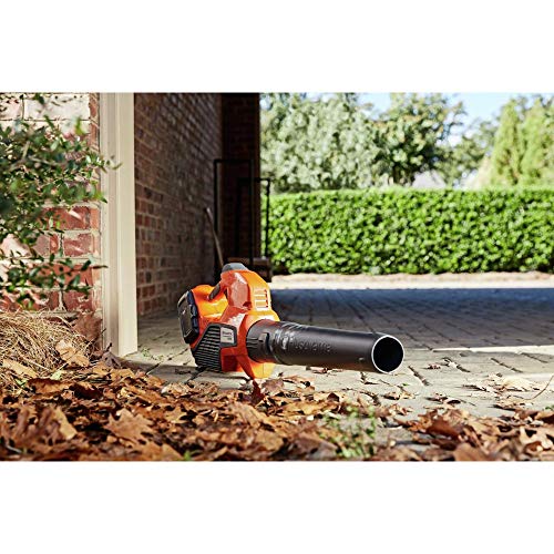 Husqvarna 320iB Cordless Electric Blowers, Orange/Gray