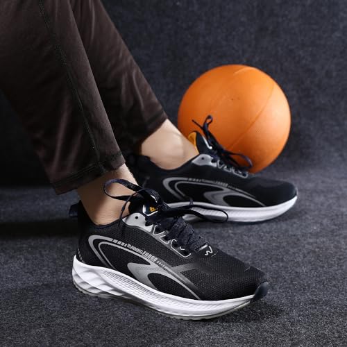 Image of FARGO Men's Spark Fylon Sole Memory Foam Patawa Running Sports Walking Shoes, Gym Shoes | Lightweight & Comfortable Lace-Up Shoes for Mens and Boys