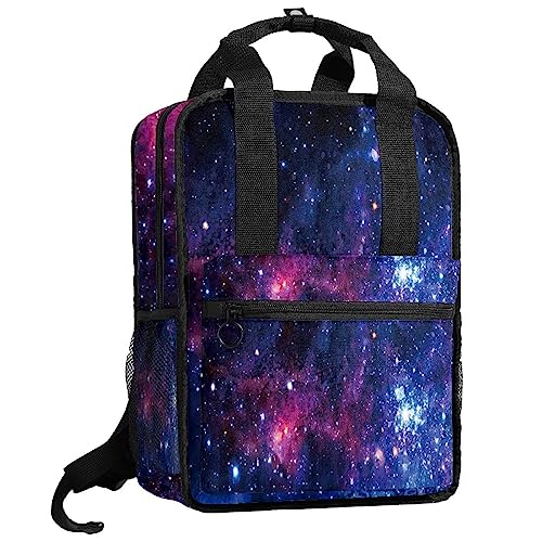 Sac à dos garçon galaxie ergonomique pour soulager les épaules avec ses bretelles