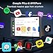 CarlinKit CarPlay Ai Box Magic Box Android 13.0 System Wireless CarPlay Adapter Android Auto Support Netflix YouTube Google GPS+Glonass 4GNetwork.for iPhone & Android Phone,Wired to Wireless,8GB+128GB