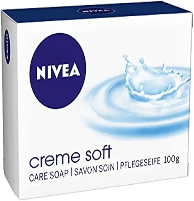 NIVEA Cream Soft Bar Soap - 100g | Gentle Family Toilet Soap