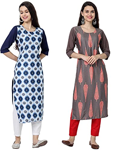 Image of Women's Crepe Regular Kurta