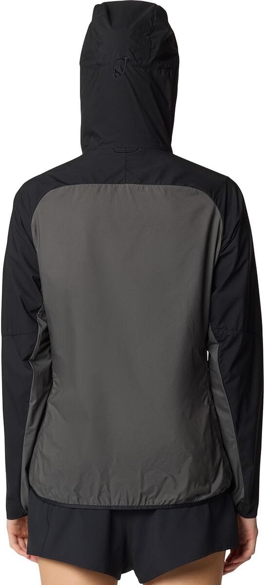Mountain Hardwear, Kor AirShell Hybrid Hooded Jacket - Women's, Black/Volcanic, S - Image 3