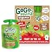 GoGo squeeZ Organic Applesauce on the Go, Apple Strawberry, 3.2 Ounce (4 Pouches), Gluten Free, Vegan Friendly, Healthy Snacks, Unsweetened Applesauce, Recloseable, BPA Free Pouches