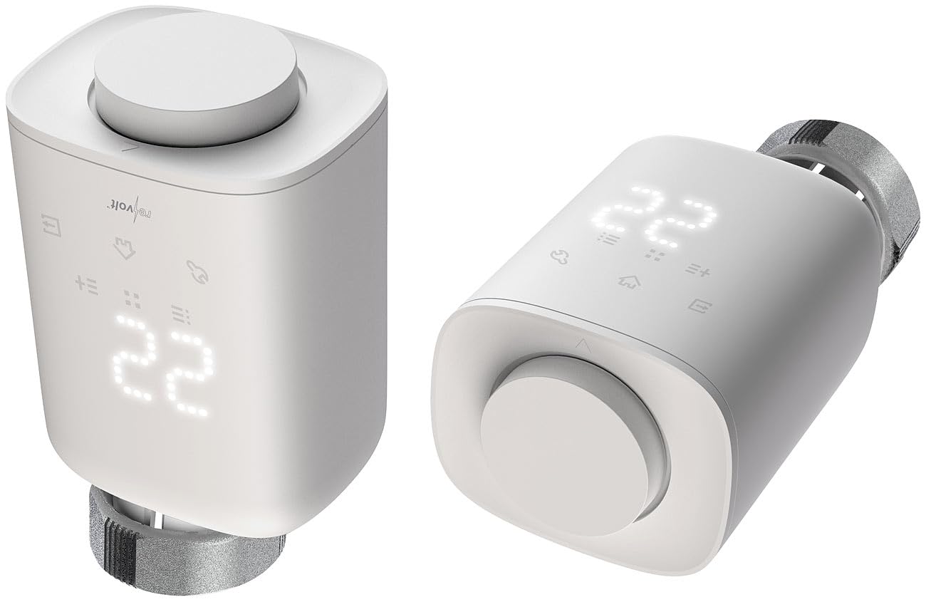revolt Heizungsthermostat WLAN: 3er-Set programmierbare Heizkörper-Thermostate mit WLAN-Gateway & App (Heizkörperthermostat, Smarte Thermostate, Frost)