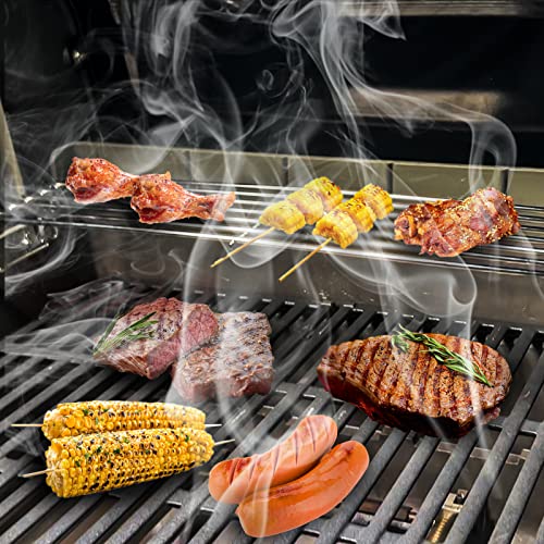 69866 Warmhalterost für Weber Spirit I & II 200 Serie mit Up Front Control, Spirit, S210, S220, E210, E220, für Weber GS4 Spirit II Grill, 47cm Grillrost für Weber Spirit 2 Grill, 67026, 69866