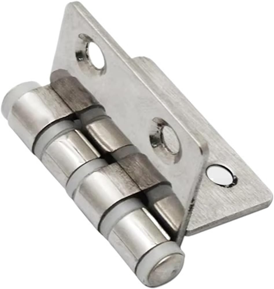 1pc 304 Stainless Steel Damping Hinge Industrial Automation Equipment Chassis Cabinet Flat Folding Silent Hinge