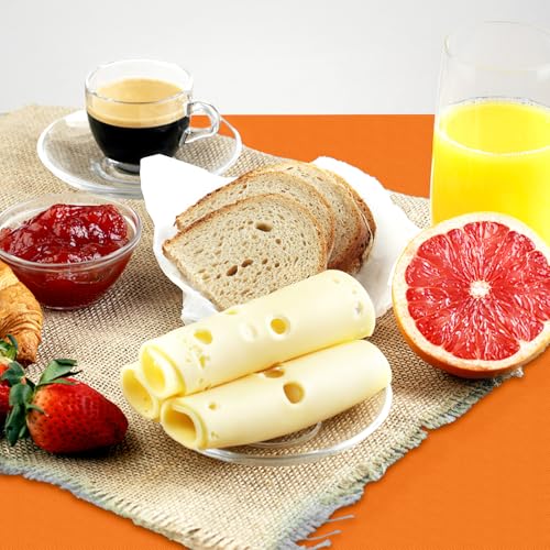 homing Rectangle Vinyl Tablecloth, Waterproof Spillproof Plastic Flannel Backed Table Cloth, Wipe Clean Table Cover for Autumn, Thanksgiving, Harvest Parties (Orange, 60" x 120") by homing - Image 8