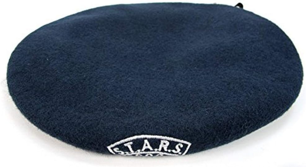 costumebase Resident Evil Beret Stars Jill Valentine Navy Blue Biohazard (L)