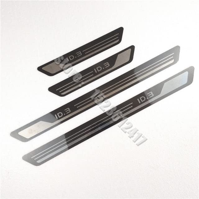 Auto Part - for 𝖵ОⅬKЅ𝖶А𝖦Еɴ ID.3 𝖵𝖶s ID3 2020-2022 Stainless Steel Scuff Plate/Door Sill Door Sill Scuff Plate Welcome Pedal Car-styling (4PCS)