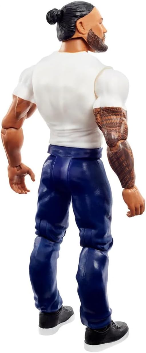 (Chase Variant - White Shirt) Roman Reigns - WWE Series 129 Toy Wrestling Action Figure