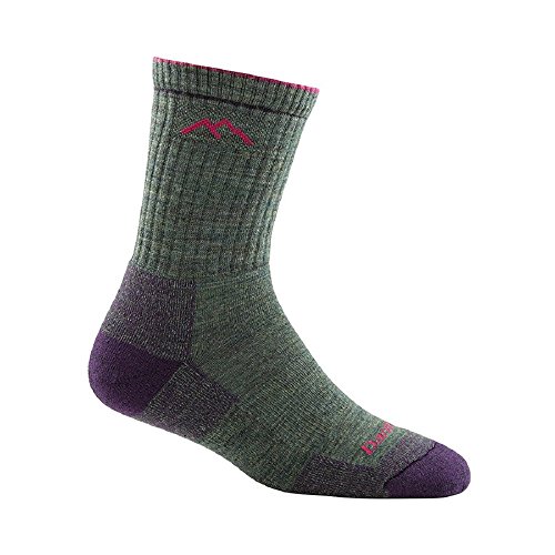 Darn Tough 1908 - Calcetines de lana merina para mujer Verde Musgo...